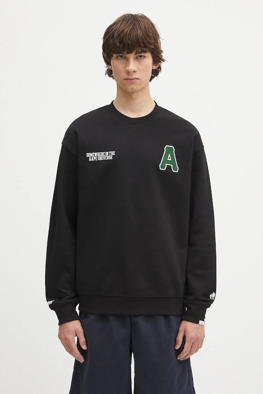 AAPE bluza Basic Crew Neck