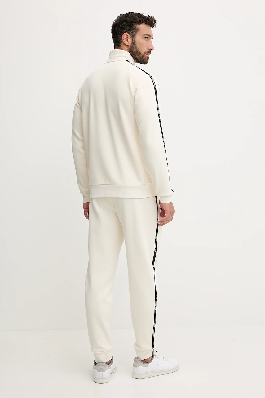 Кофта EA7 Emporio Armani цвет бежевый с аппликацией AF10377-7M000971 Кофта EA7 Emporio Armani цвет бежевый с аппликацией AF10377-7M000971