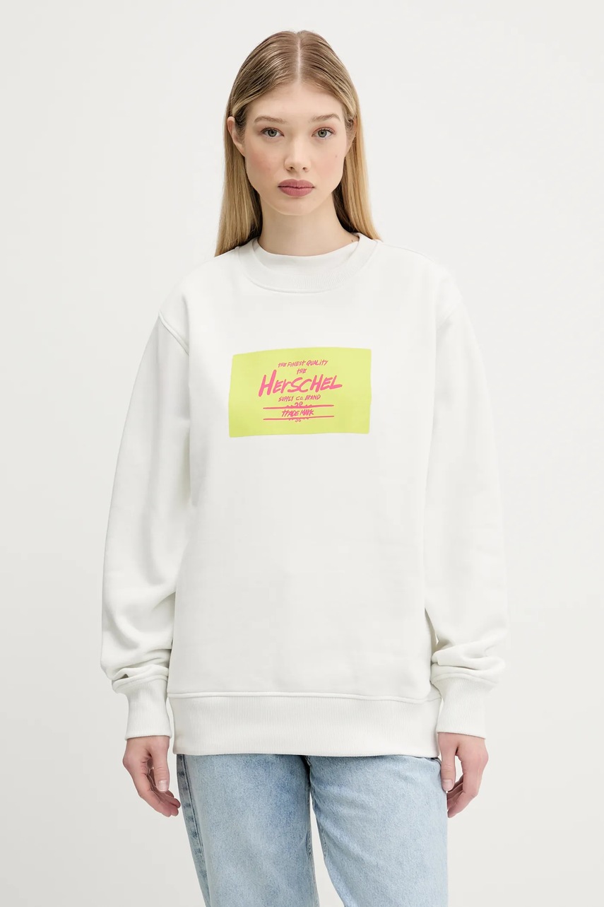 Βαμβακερή μπλούζα Herschel φωτογραφία