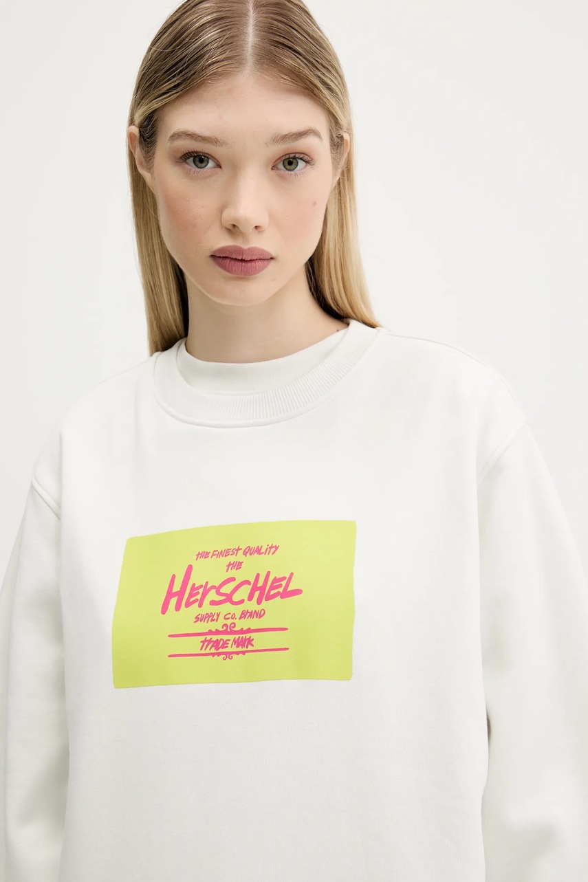 Βαμβακερή μπλούζα Herschel φωτογραφία