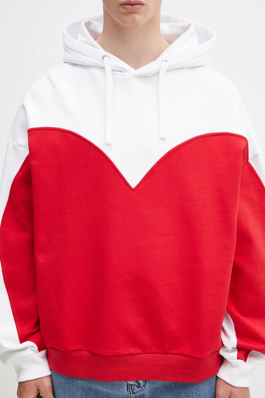 Bavlněná mikina Fiorucci Heart Relaxed Fit (obrázek 7)