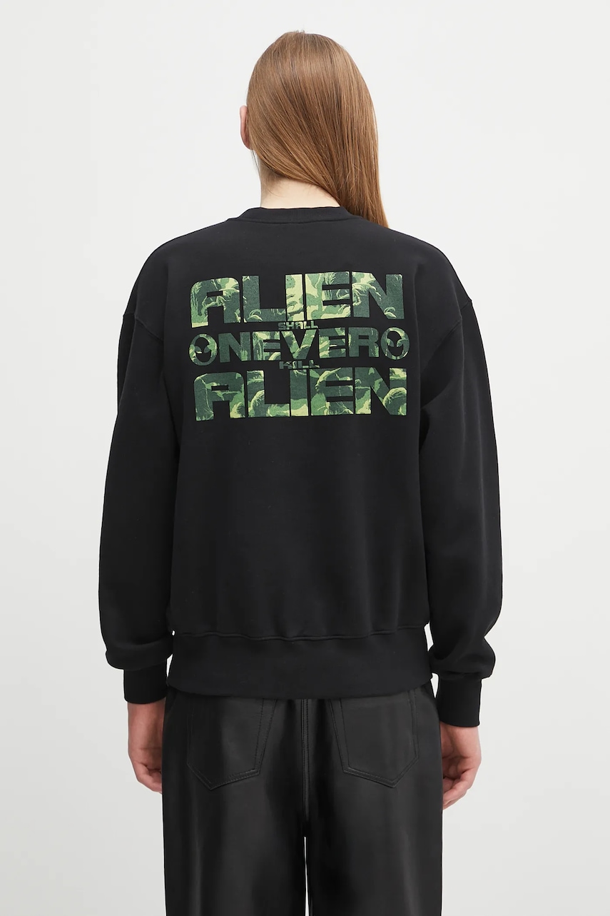 No Problemo hanorac de bumbac Alien Shall Not Sweatshirt