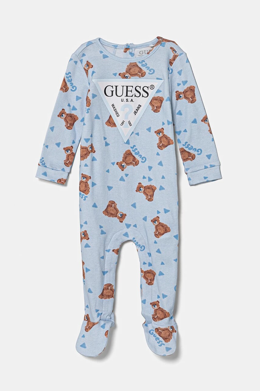 Levně Kojenecké bavlněné dupačky Guess P5RG01 KA6W0