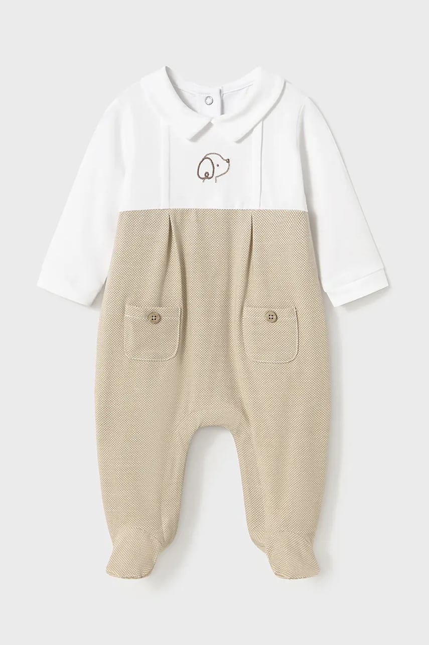 Mayoral Newborn salopete din bumbac pentru bebelusi 1704 Mayoral Newborn salopete din bumbac pentru bebelusi 1704