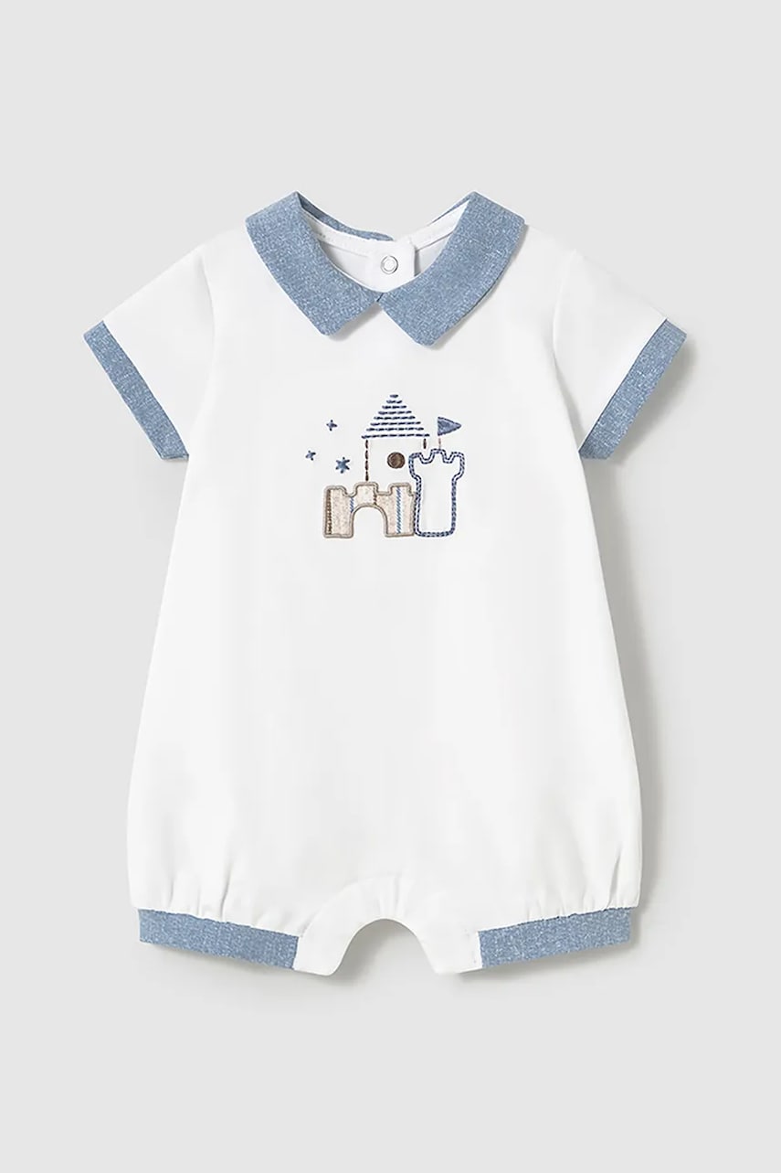 Mayoral Newborn salopete bebelusi din bumbac 1708 Mayoral Newborn salopete bebelusi din bumbac 1708