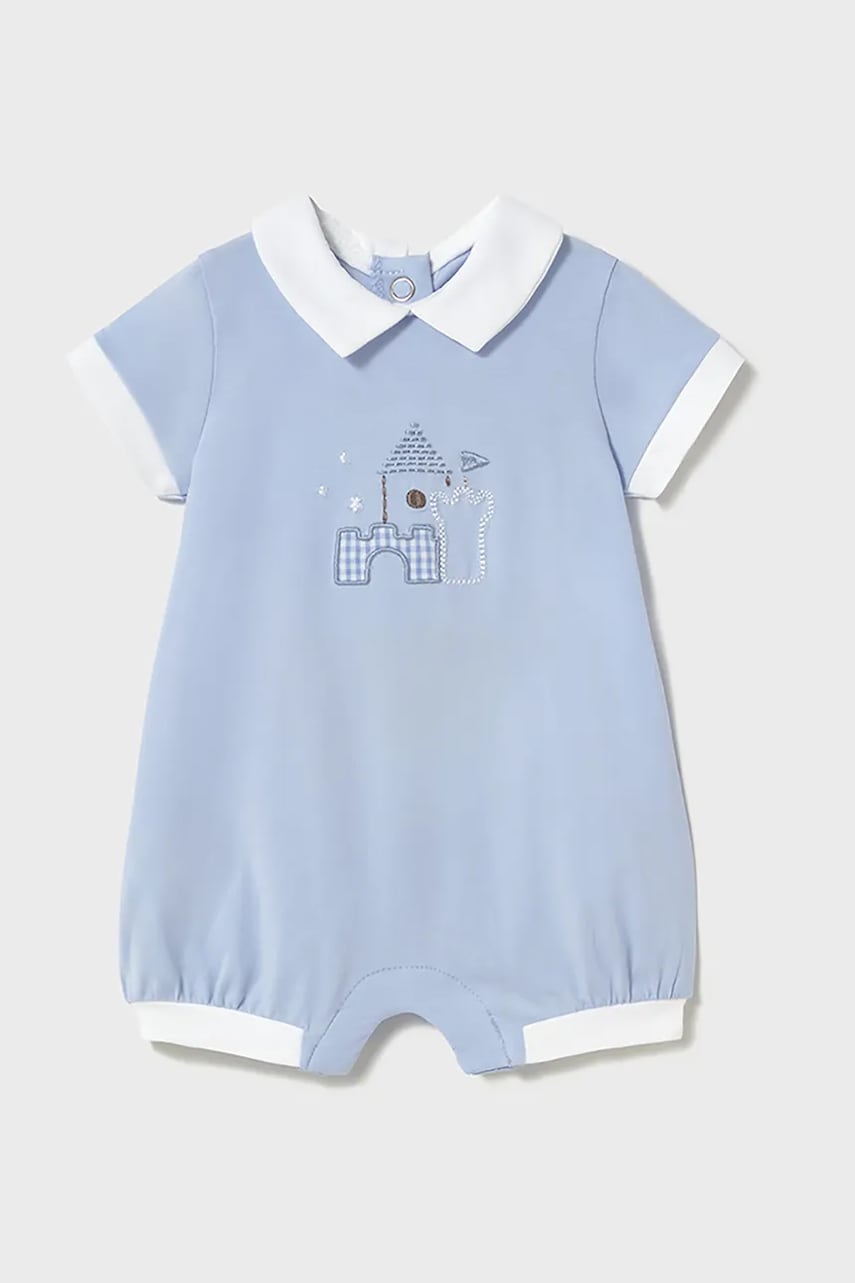 Mayoral Newborn salopete bebelusi din bumbac 1708 Mayoral Newborn salopete bebelusi din bumbac 1708