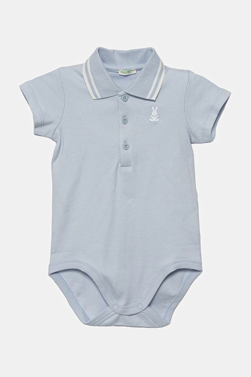 Levně Bavlněné kojenecké body United Colors of Benetton 3CDIAB00M