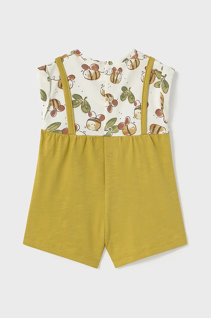 Хлопковый ромпер для младенцев Mayoral Newborn 1660