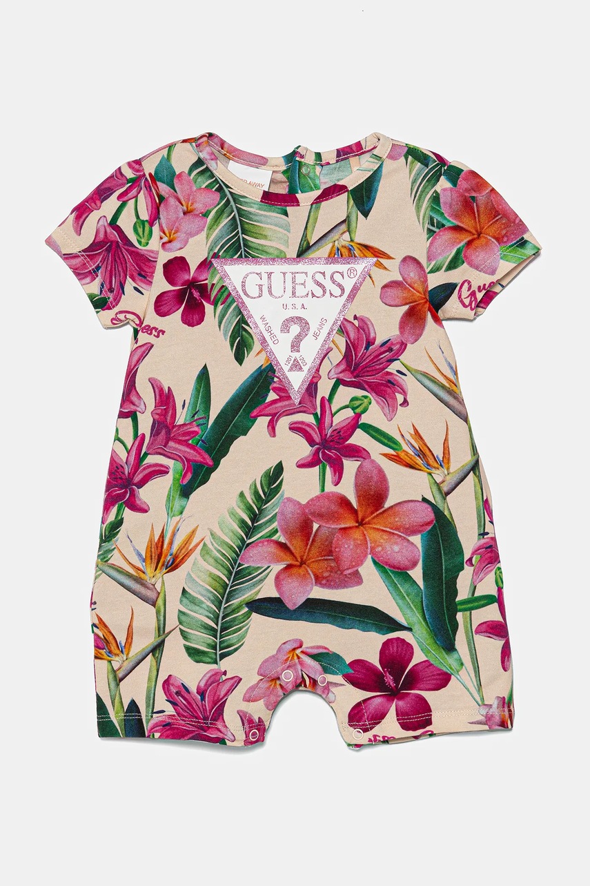 

Бебешки къс гащеризон Guess S5GG00 K6YW4, Червен