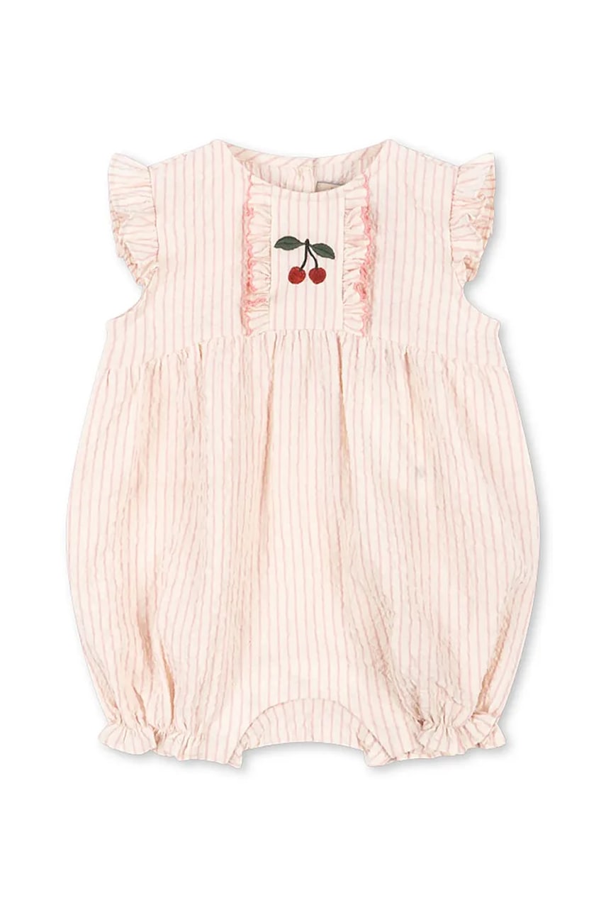 Ползунки Konges Sløjd ELLIE FRILL ROMPER GOTS KS103066 Ползунки Konges Sløjd ELLIE FRILL ROMPER GOTS KS103066