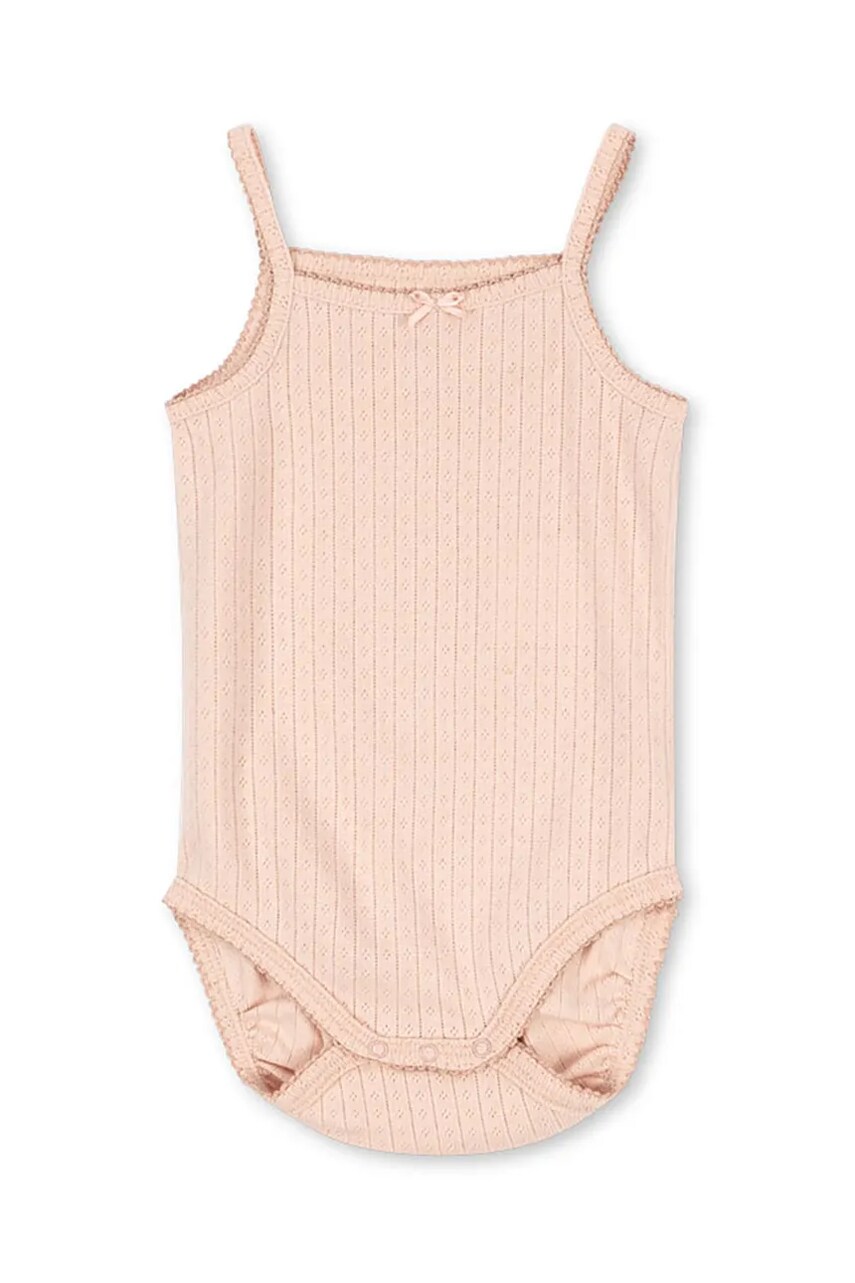 Levně Kojenecké body Konges Sløjd MINNIE STRAP BODY GOTS KS103150