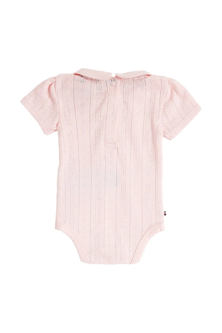 Детское боди из хлопка Tommy Hilfiger KN0KN02034