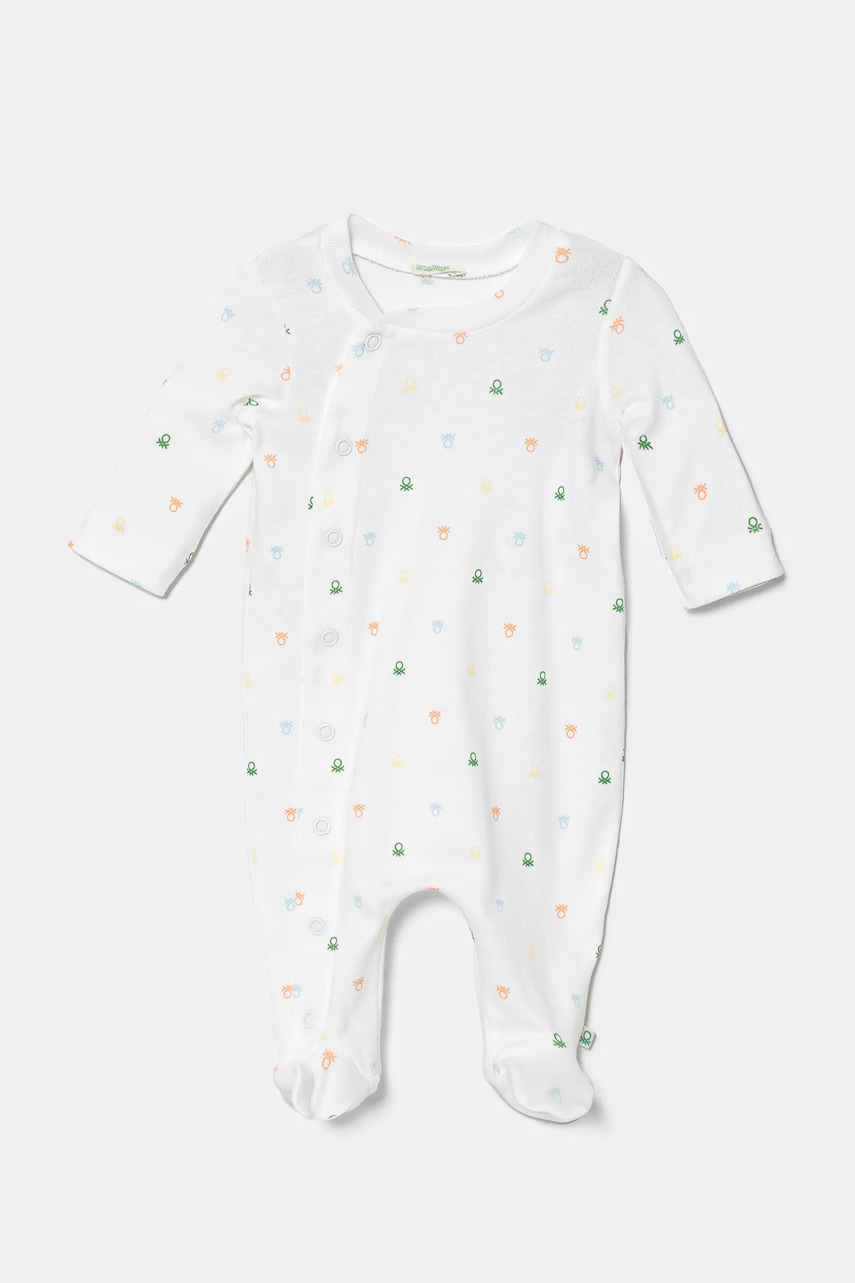 United Colors of Benetton salopete din bumbac pentru bebelusi 3PWB0T02D