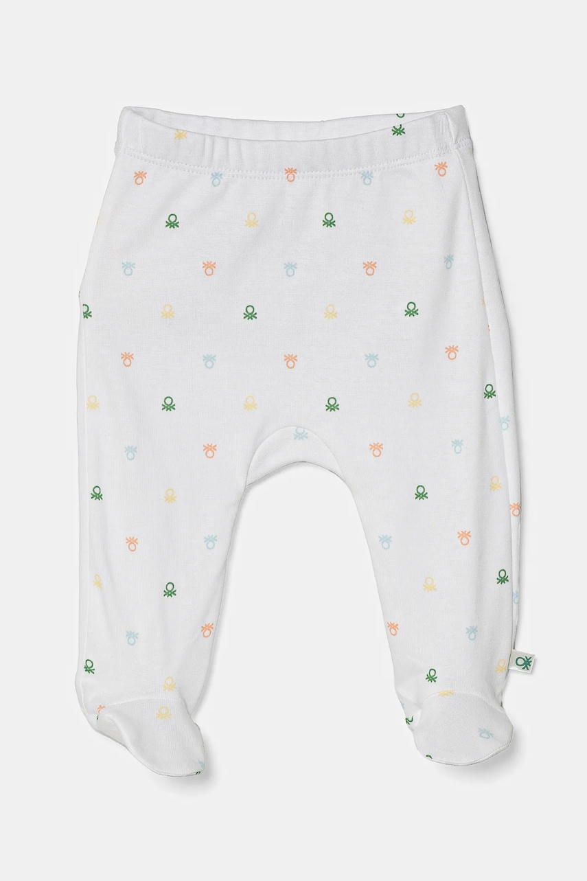 Хлопковые ромперы для детей United Colors of Benetton 2 шт 3PWB0F009 Хлопковые ромперы для детей United Colors of Benetton 2 шт 3PWB0F009