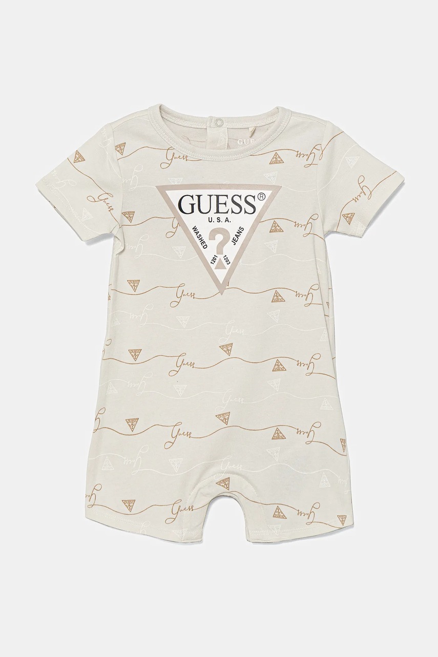 

Бебешки къс гащеризон Guess H5GW00 K6YW1, Бежов
