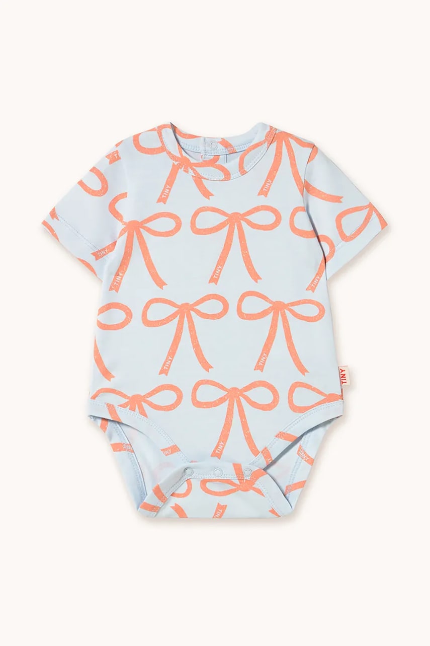 Tinycottons body din bumbac pentru bebelusi BOWS BODY SS25-028 Tinycottons body din bumbac pentru bebelusi BOWS BODY SS25-028