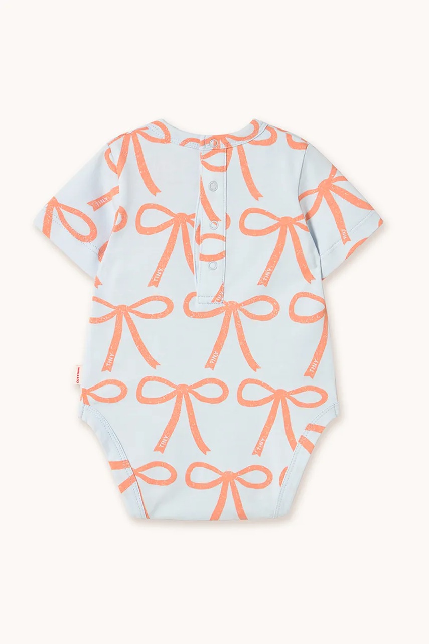 Дитяче бавовняне боді Tinycottons BOWS BODY SS25-028