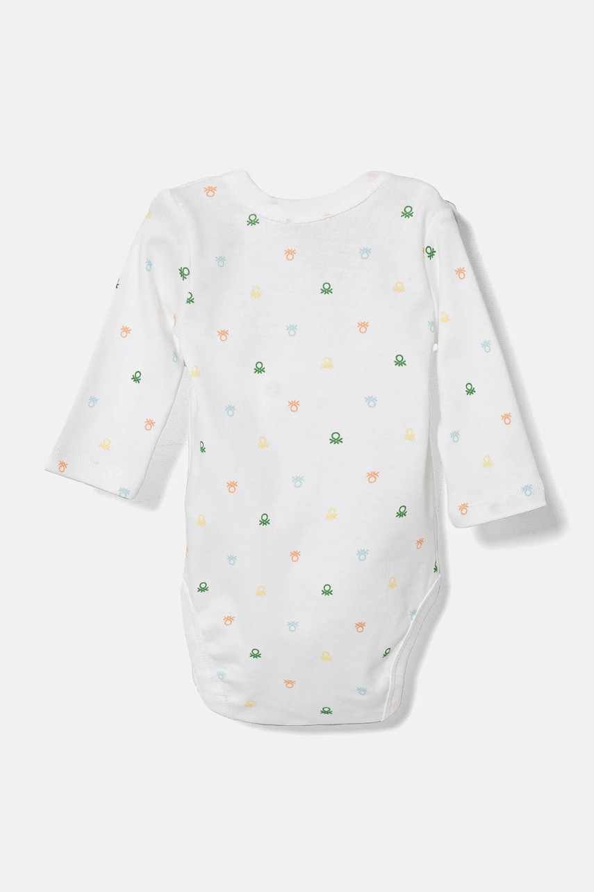 Детское боди из хлопка United Colors of Benetton 2 шт 3PWB0B00U