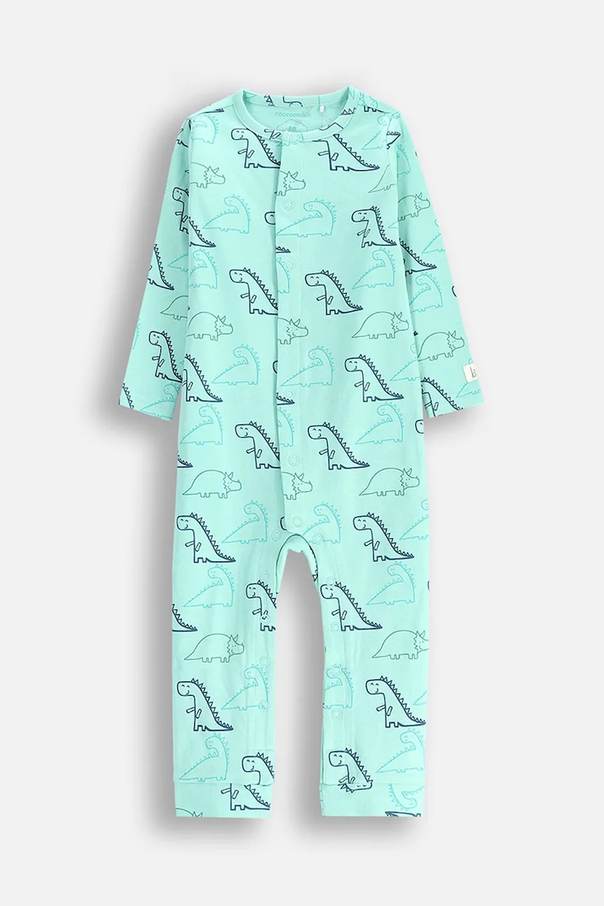 Coccodrillo salopetă din bumbac pentru bebeluși PYJAMAS