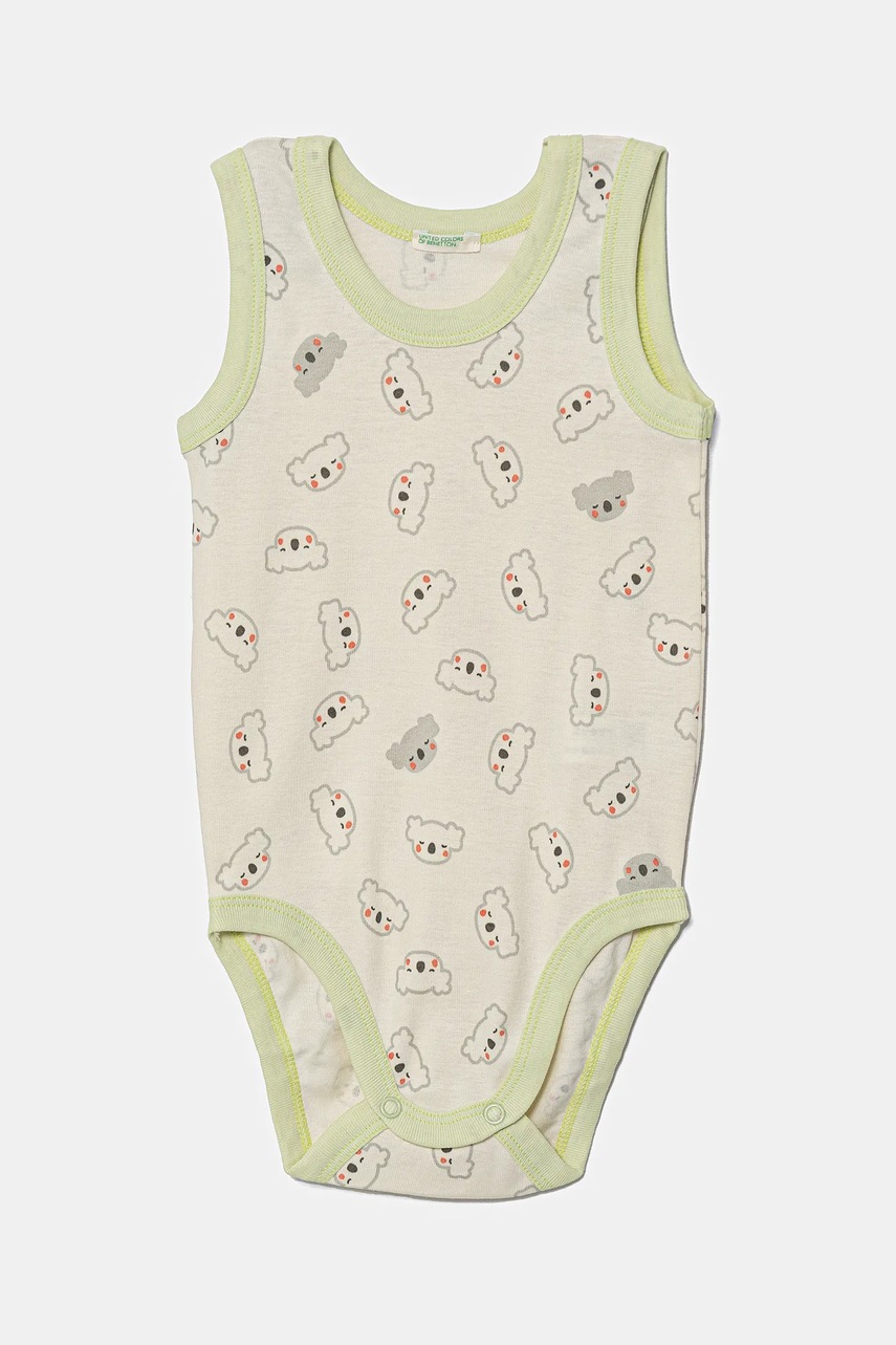 Детское боди из хлопка United Colors of Benetton 2 шт 3GI70B00Y