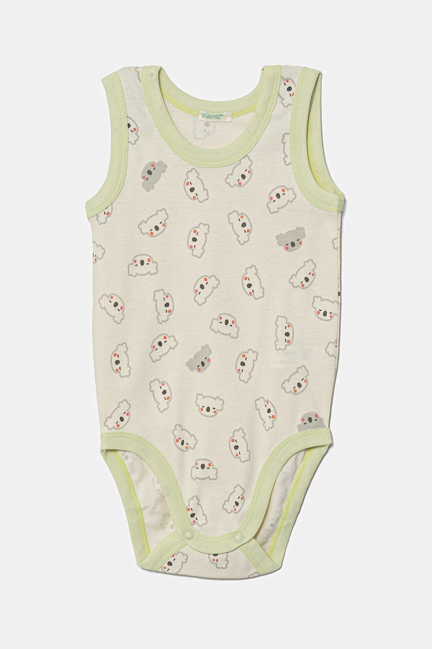 Детское боди из хлопка United Colors of Benetton 2 шт 3GI70B00Y Детское боди из хлопка United Colors of Benetton 2 шт 3GI70B00Y