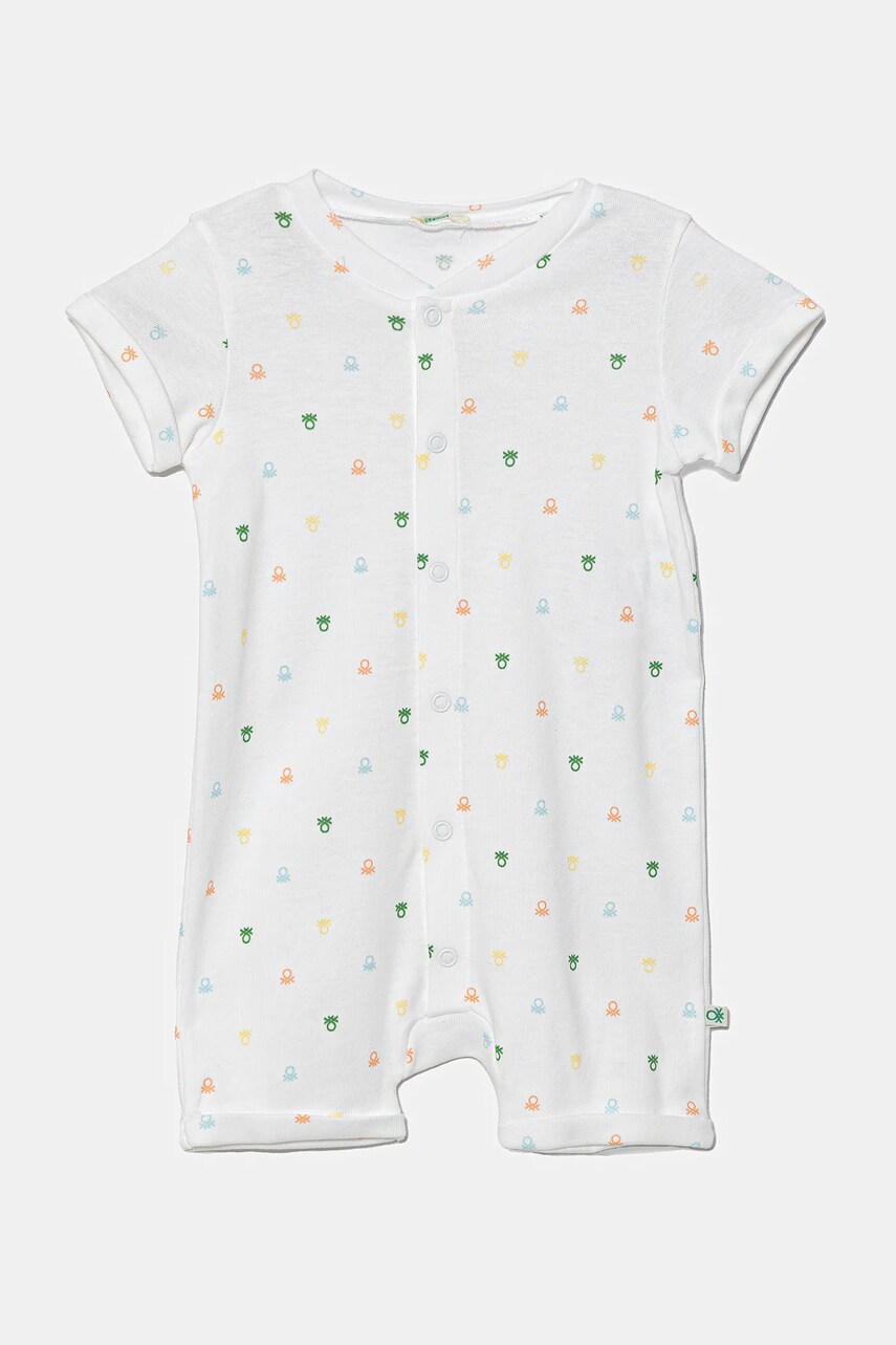 United Colors of Benetton salopetă bebeluși din bumbac 3PWB0T02E