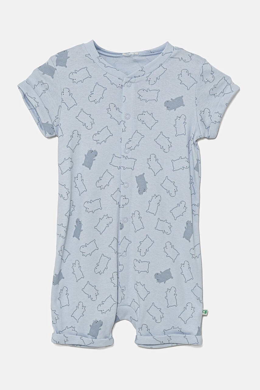 United Colors of Benetton salopetă bebeluși din bumbac 3PWB0T02E