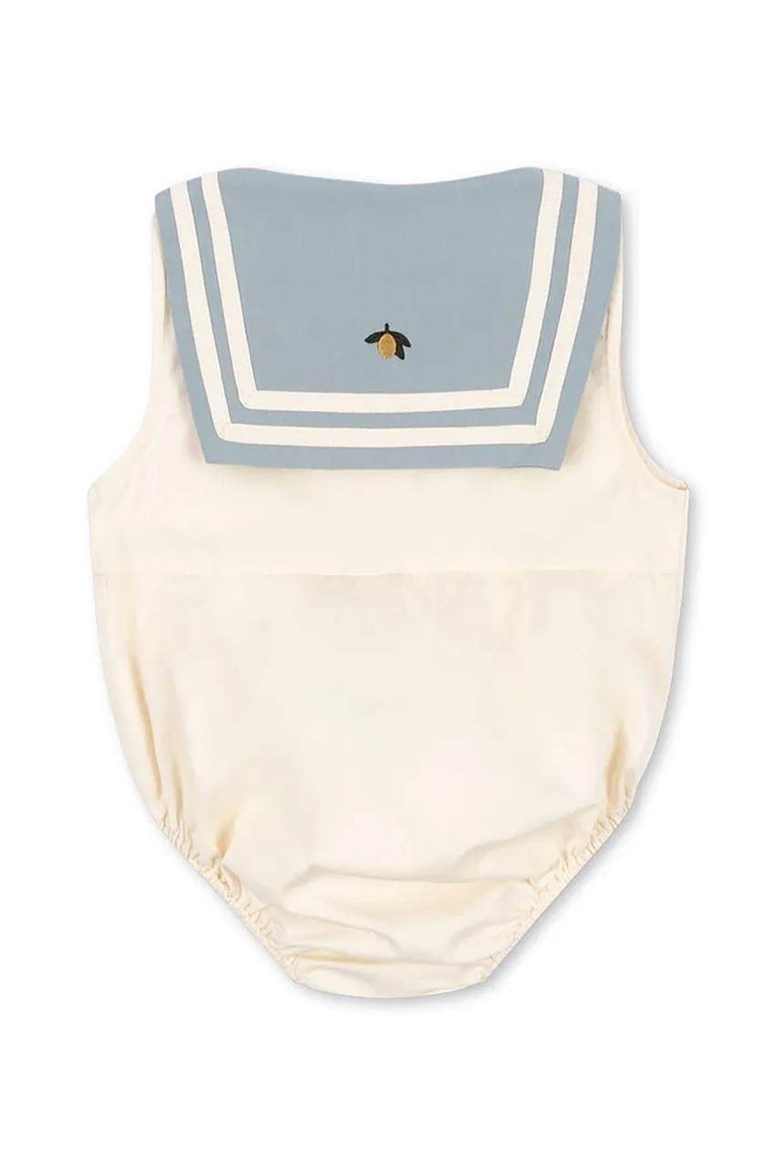 Детское боди из хлопка Konges Sløjd CELEBRATION SAILOR ROMPER GOTS KS103575