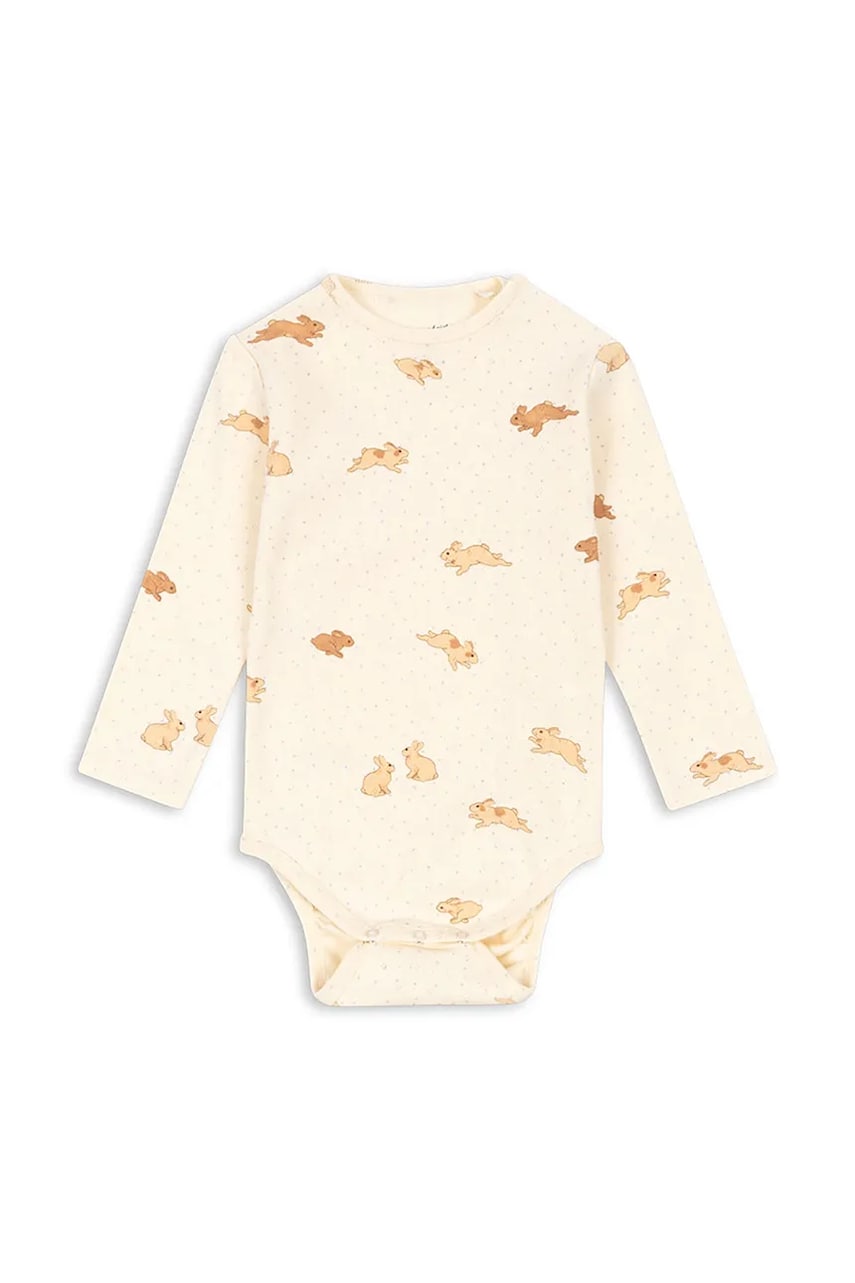 Konges Sløjd body din bumbac pentru bebelusi MINNIE BODY GOTS KS103559 Konges Sløjd body din bumbac pentru bebelusi MINNIE BODY GOTS KS103559