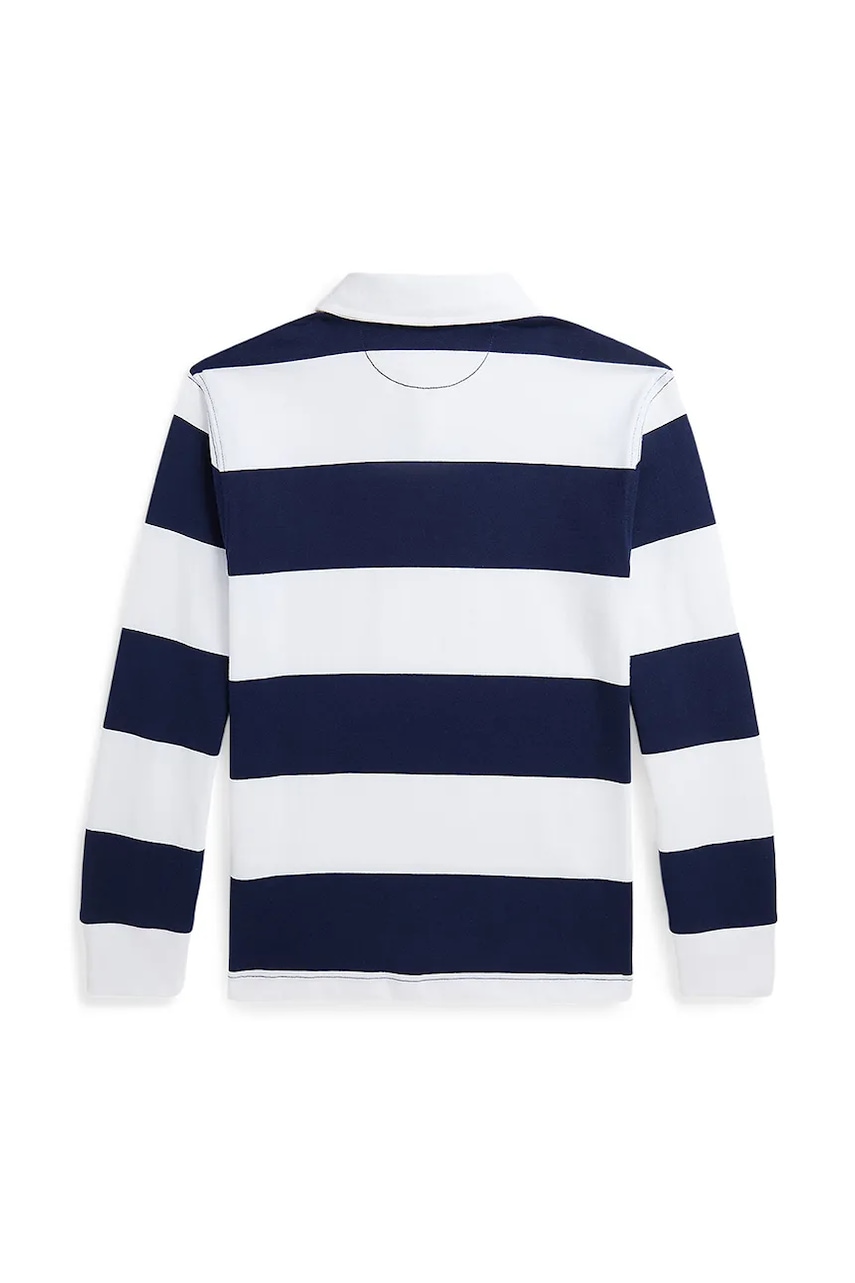 Detská bavlnená košeľa s dlhým rukávom Polo Ralph Lauren