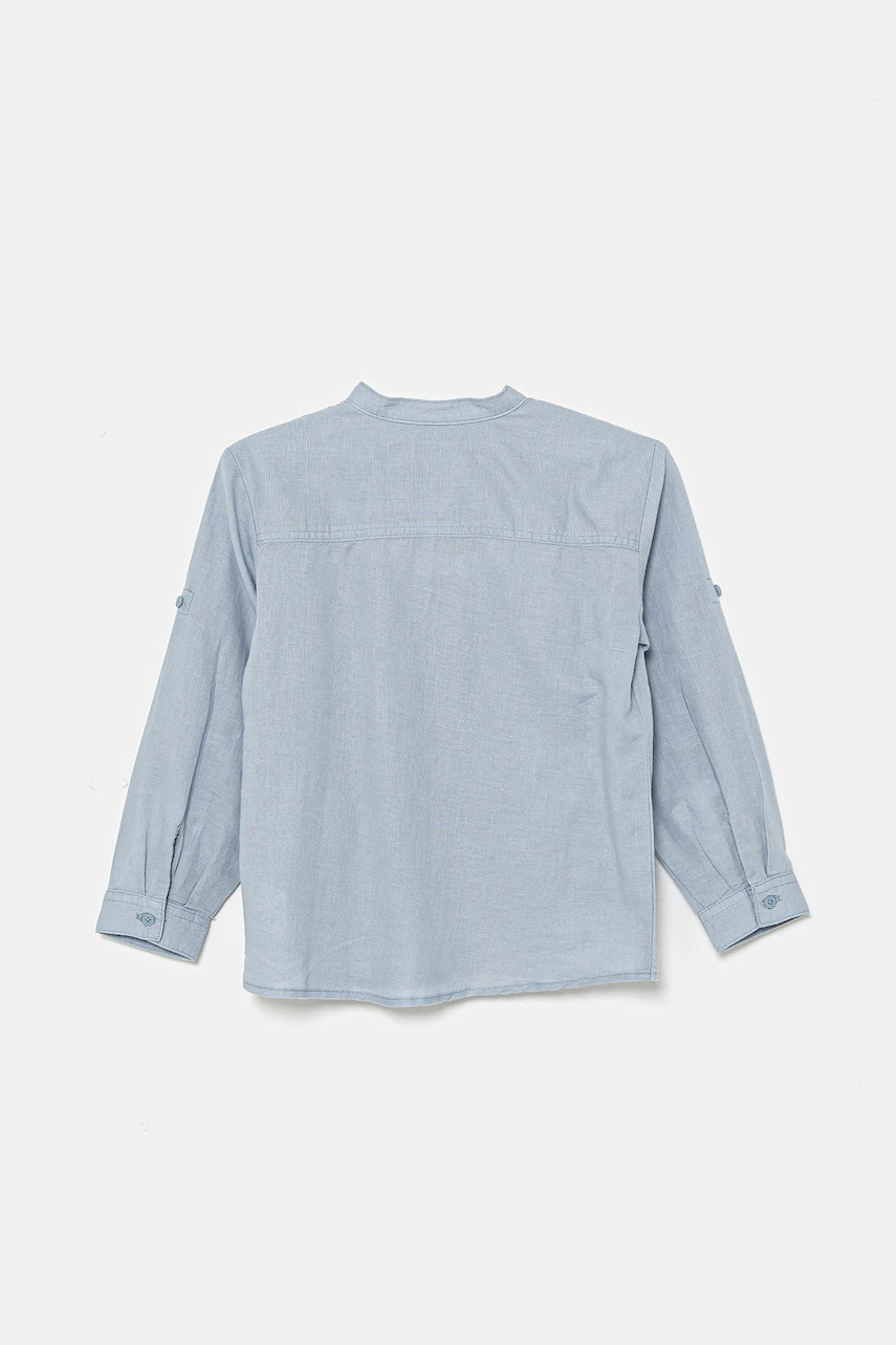 Льняная рубашка United Colors of Benetton 5IPVGQ01L Льняная рубашка United Colors of Benetton 5IPVGQ01L