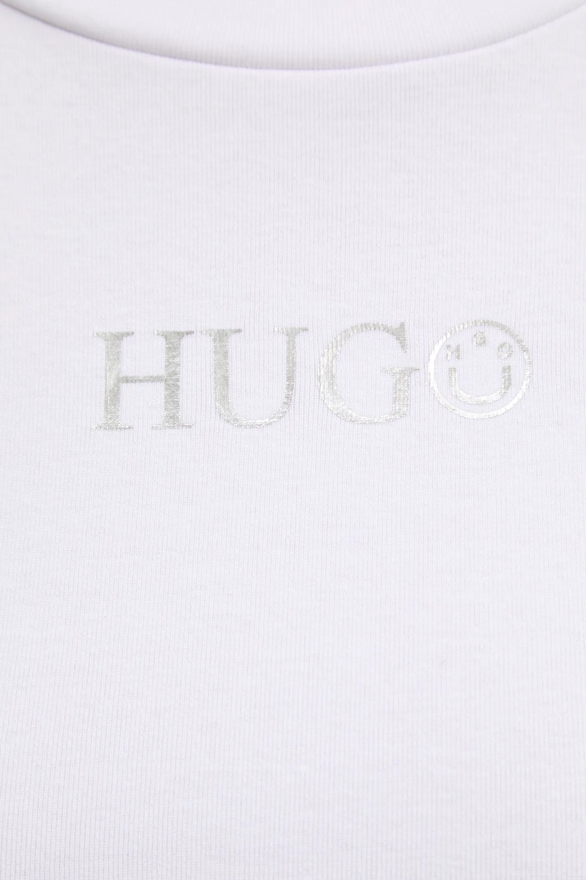 Лонгслів Hugo Blue жіночий колір білий 50537288 