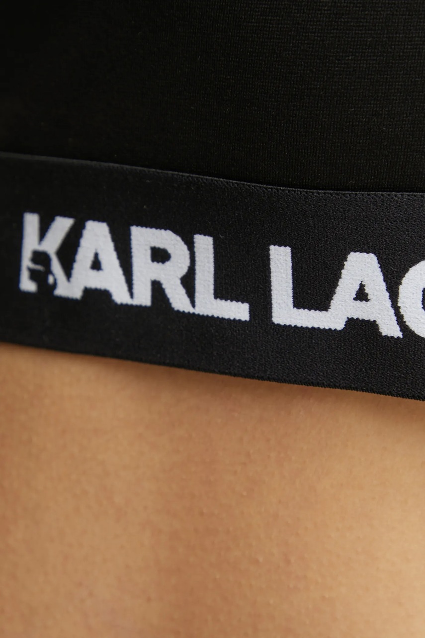 Лонгслів Karl Lagerfeld Jeans жіночий колір чорний A1W17042 