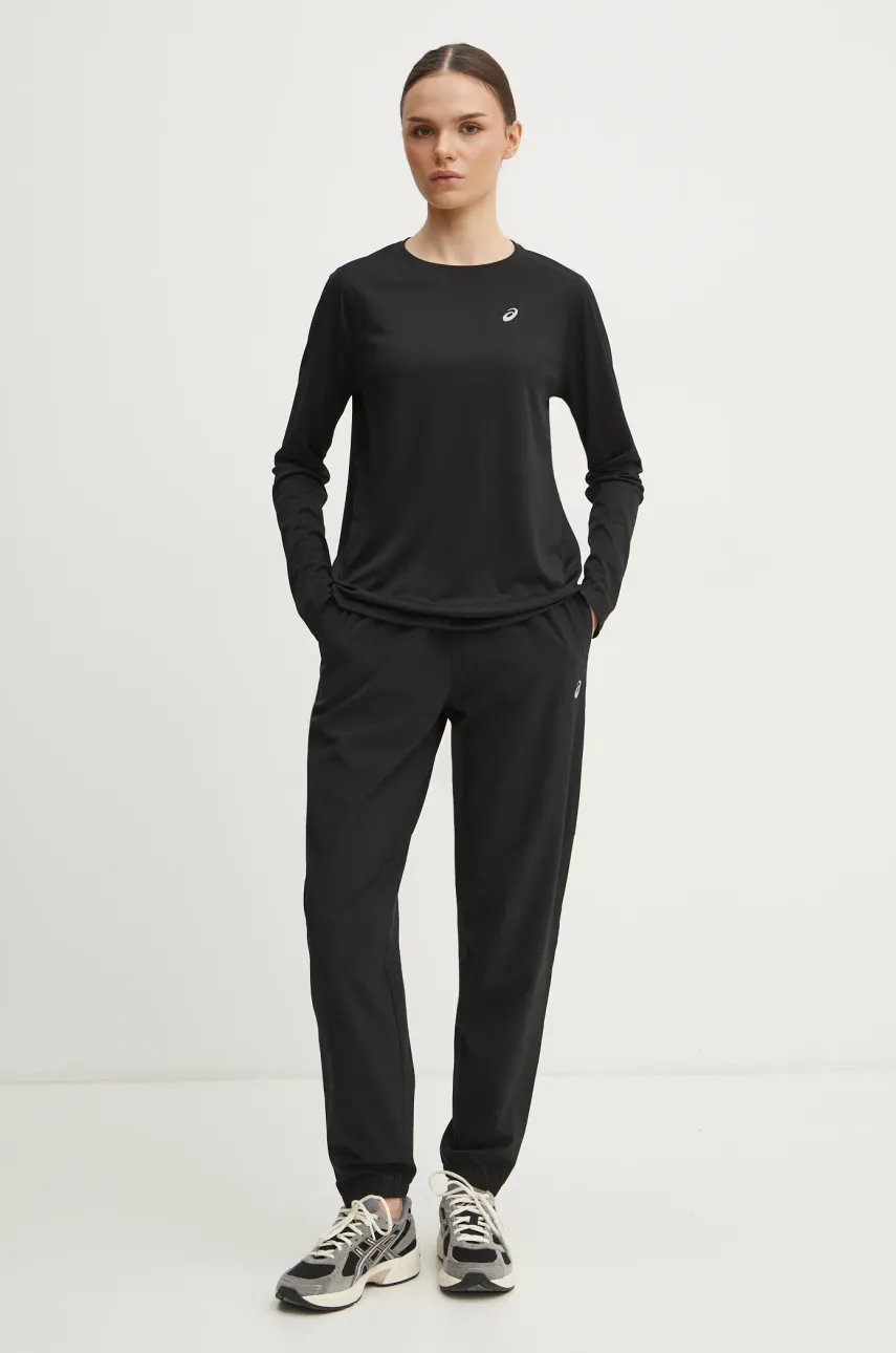 Лонгслив для бега Asics Core цвет чёрный 2012D181 Лонгслив для бега Asics Core цвет чёрный 2012D181