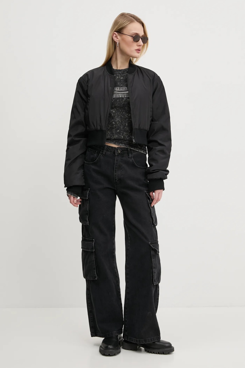 Μακρυμάνικο Diesel T-ERCOLE χρώμα: γκρι, A16628.0QMAU φωτογραφία