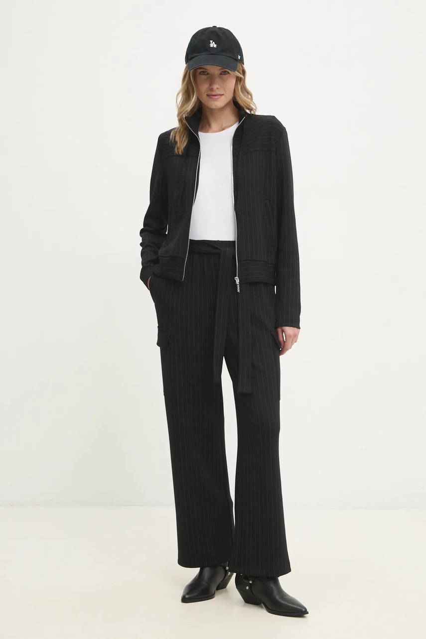 Кофта Dkny цвет чёрный узор P4KE6ZNG