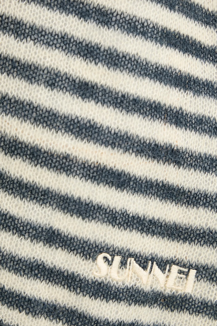 Μάλλινο πουλόβερ Sunnei χρώμα: μπεζ, RTWXKNW010 φωτογραφία