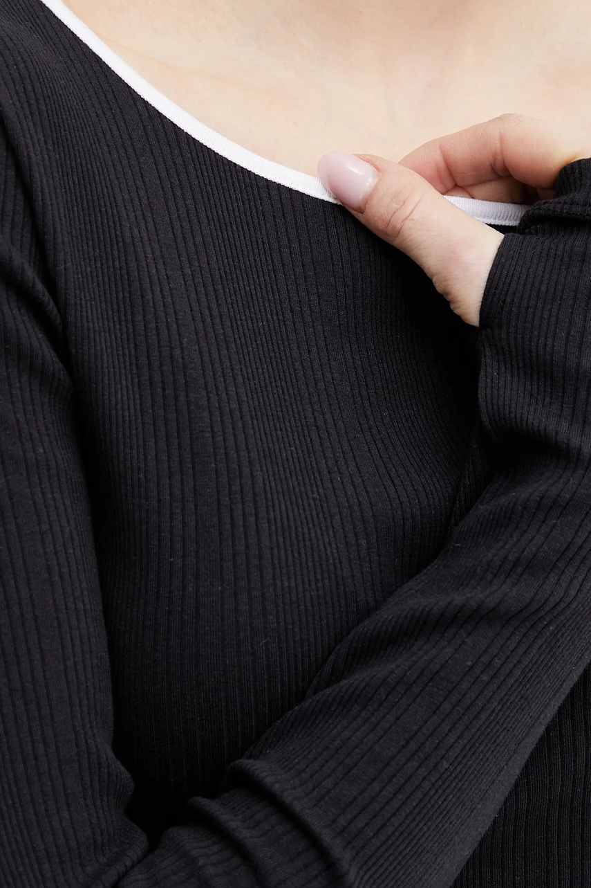 Μακρυμάνικο MM χρώμα: ναυτικό μπλε, 2516941037600 φωτογραφία