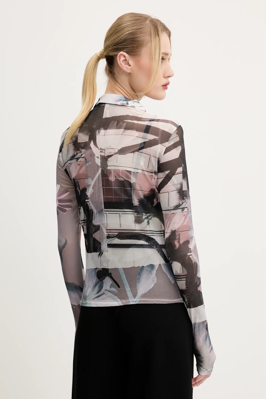 Desigual ing SHELLEY női, galléros, szürke, slim, 25SWTKA1 termék 2. képe