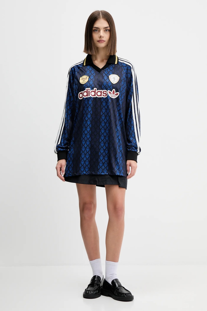 Лонгслив adidas Originals Retro цвет чёрный KA4383