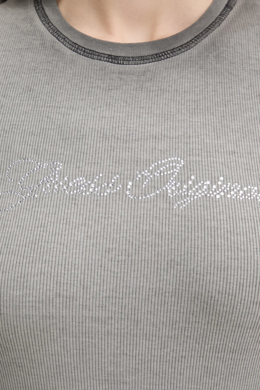 Лонгслів Guess Originals колір сірий W5RP40 KA0H1 