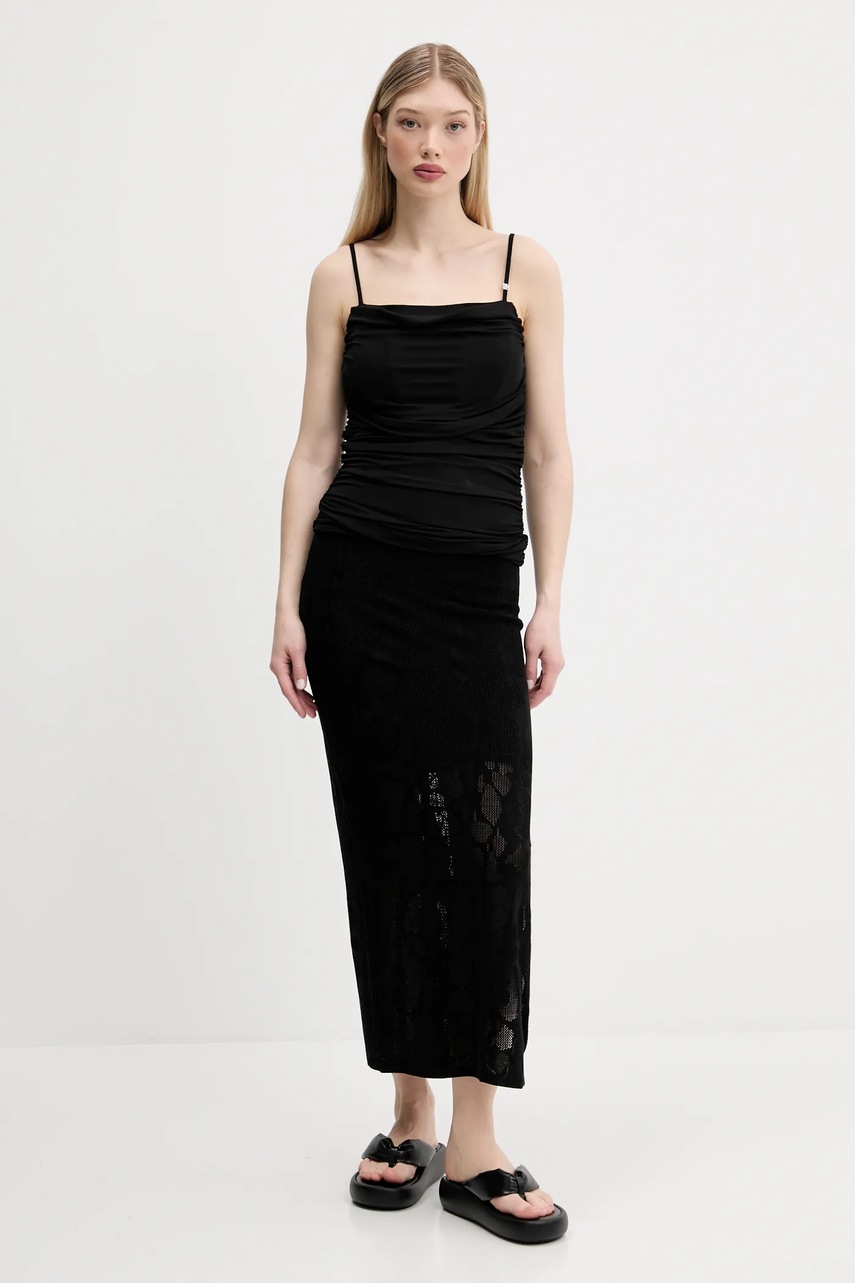 Блузка HUGO цвет чёрный узор 50537142