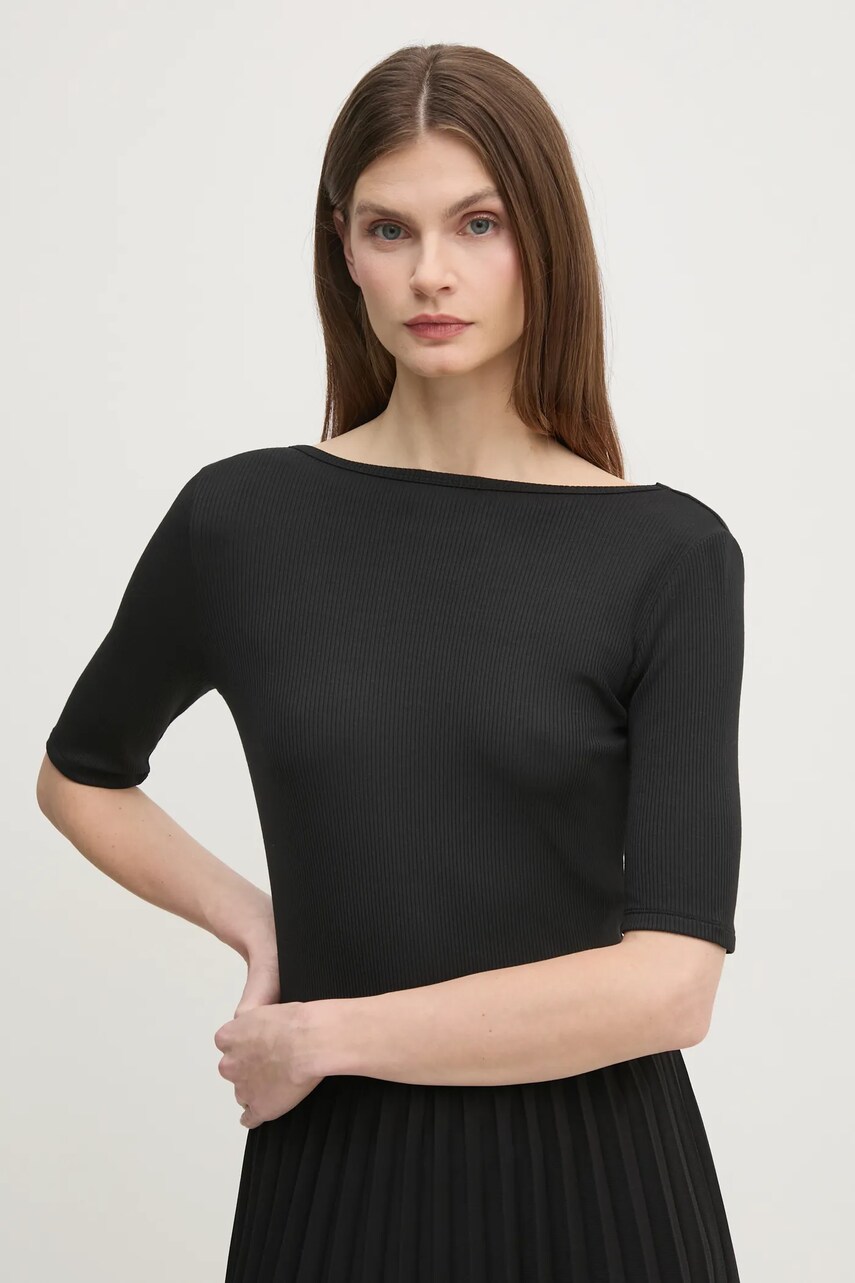 Levně Tričko Calvin Klein černá barva, K20K208244