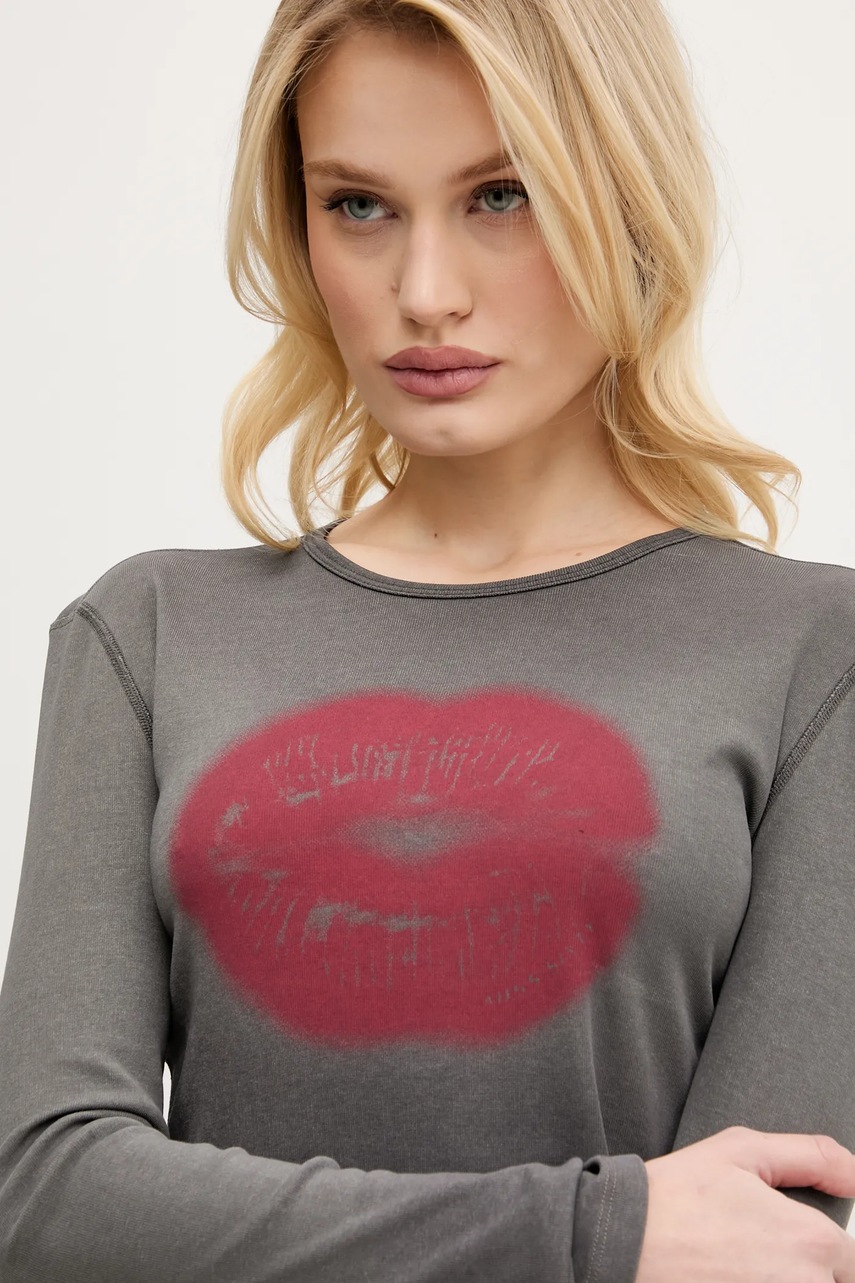 Μακρυμάνικο Miss Sixty χρώμα: γκρι, 6S1SJ20200 φωτογραφία