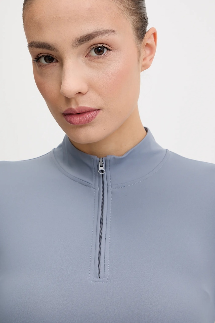 Μακρυμάνικο για γιόγκα JOYINME Motion χρώμα: μαύρο, Motion φωτογραφία