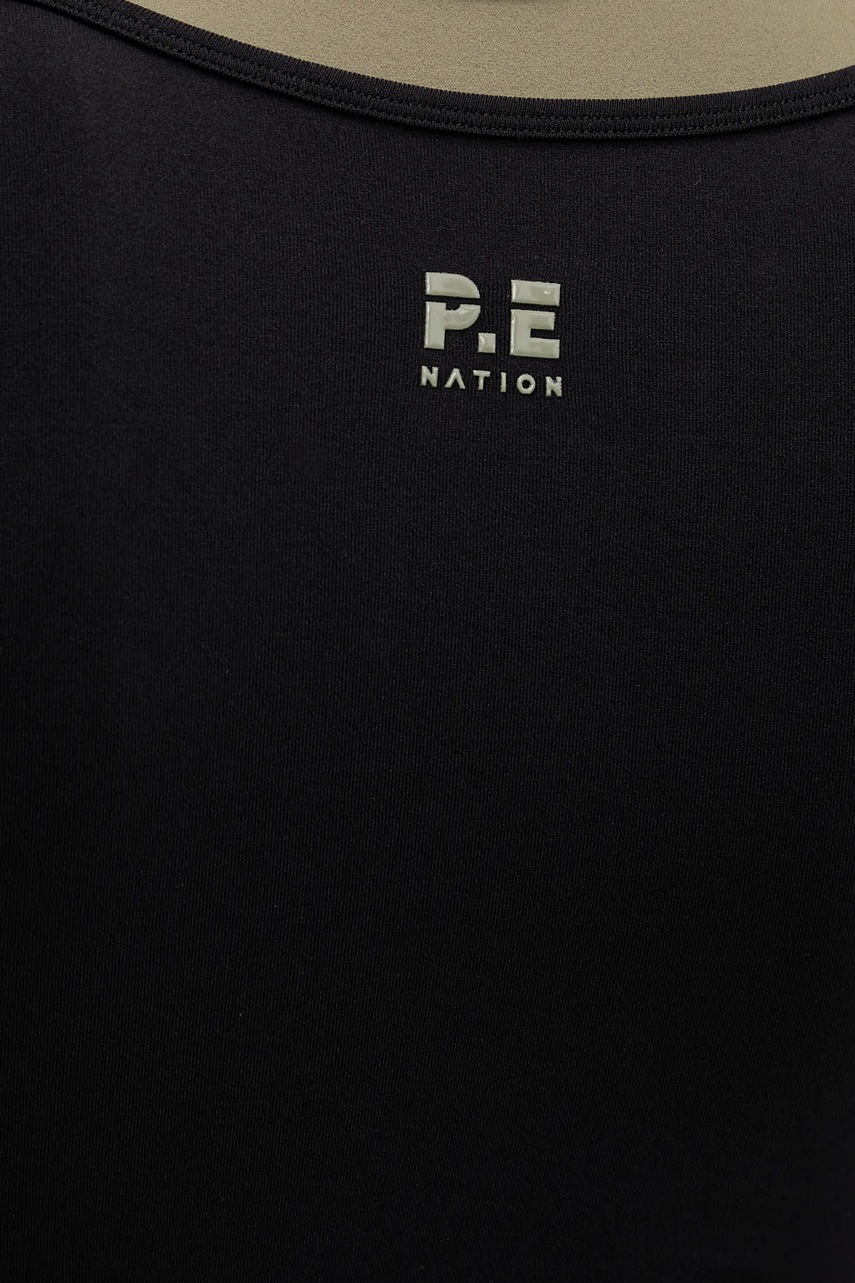 Μακρυμάνικο προπόνησης P.E Nation Sutton χρώμα: μαύρο, 252L048 φωτογραφία