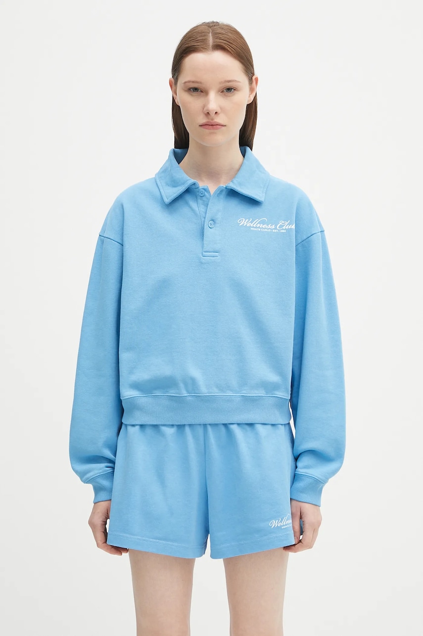 Sporty & Rich bluza bawełniana Wellness Club Mc Polo