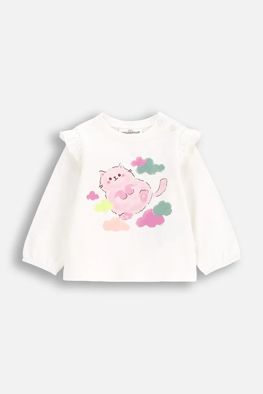 Coccodrillo longsleeve bebelusi culoarea bej, DREAM DIARIES GIRL NEWBORN Coccodrillo longsleeve bebelusi culoarea bej, DREAM DIARIES GIRL NEWBORN