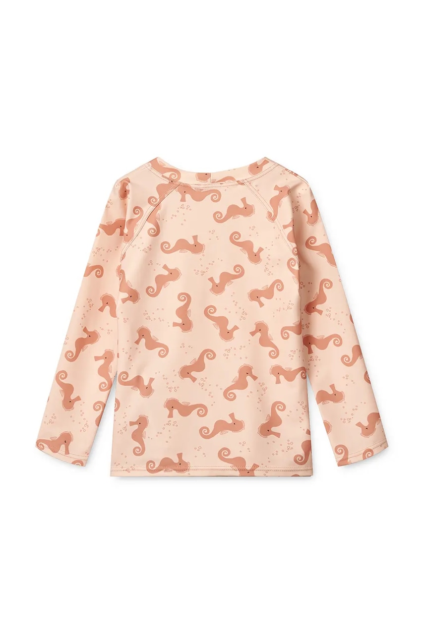 Детский лонгслив для плавания Liewood Noah Printed Longsleeve Swim Tee цвет оранжевый LW19977 Детский лонгслив для плавания Liewood Noah Printed Longsleeve Swim Tee цвет оранжевый LW19977