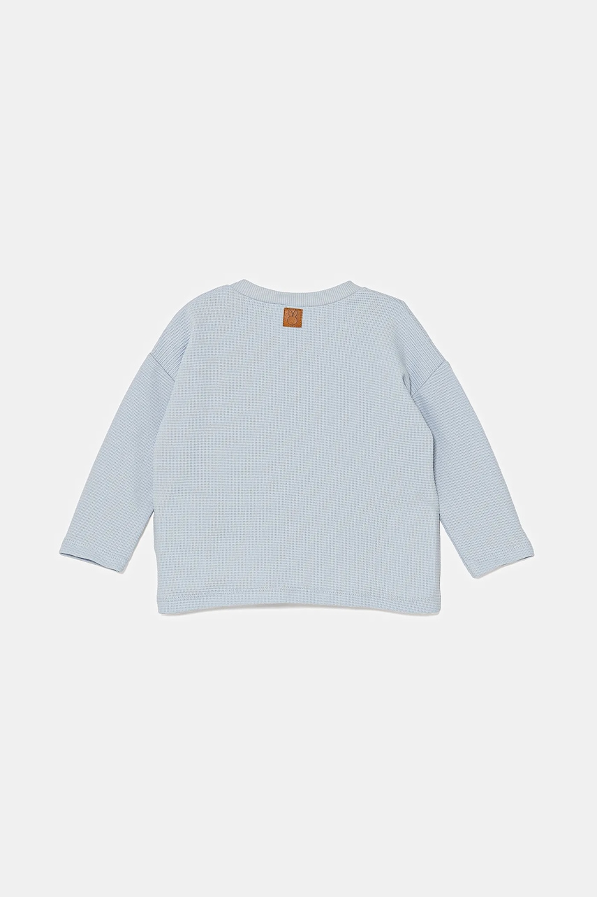 Хлопковый лонгслив для младенцев United Colors of Benetton однотонный 3X3MA105Y Хлопковый лонгслив для младенцев United Colors of Benetton однотонный 3X3MA105Y